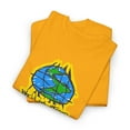 thumbnail image 3 of World Industries Globe Sketch Classic Skateboarding Design T Shirt Tee - Gold / M, 3 of 4