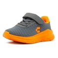 thumbnail image 4 of Tenis Charly Kids Niño Deportivo Correr Gris/naranja 15-21.5 gris oscuro 19.5, 4 of 8