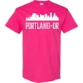 thumbnail image 3 of Inktastic Portland Oregon Skyline or Cities T-Shirt, 3 of 5