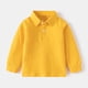 thumbnail image 3 of REDARER Boys Uniform Long Sleeve Polo, 2-Pack - for Little Boys & Big Boys,Size 4-5 Years, 3 of 3