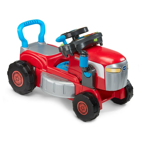 VTech Get Growing Tractor & Mower Ride-On Baby and Toddler Toys
