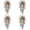 C 4PCS, variant on Artificial Hanging Flowers, Hanging Plants Look Real Flowers for Outside Porch Patio Window Box Yard Home Decor Outdoor Garden Thanksgiving Fall Decoration