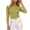 Green, variant on Women Mock Neck Ribbed Knit Sweater, Long Sleeve Slim Fitted Basic Stretchy Layering Pullover Top