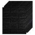 thumbnail image 1 of 3D Brick Pattern Wall Stickers Set Removable Background Stickers for Bedroom Home, 1 of 4