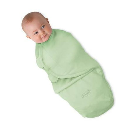 Summer Infant SwaddleMe Microfleece, Green, Large Multi-Colored