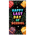 thumbnail image 2 of LUUFILx Happy Last Day of School Backdrop Banner Background Decoration for Classroom Party Supplies Graduation Celebration Photography Props, 2 of 9