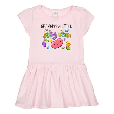 

Inktastic Gramma s Little Jellybean Cute Easter Candy Gift Toddler Girl Dress