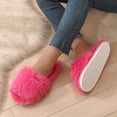 thumbnail image 5 of Zapatillas peludas para mujer, pantuflas peludas abiertas para el hogar, color caramelo, de alta gama, primavera y otoño, 2024, 5 of 5
