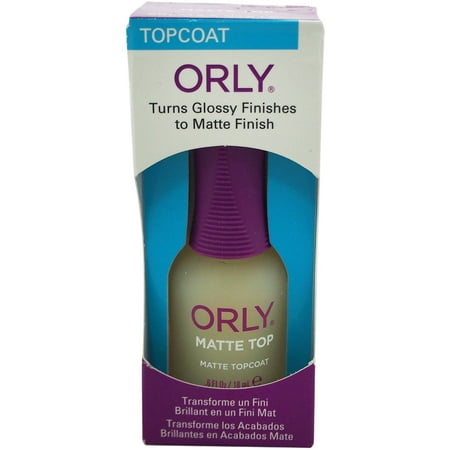 ORLY for Women Matte Top Coat, 0.6 oz (Best Drugstore Matte Top Coat)