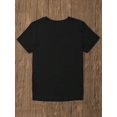 thumbnail image 2 of T-Shirt Imprimé Cœur et Papillon pour Femmes, Hauts Graphiques pour Femmes, 2 of 6