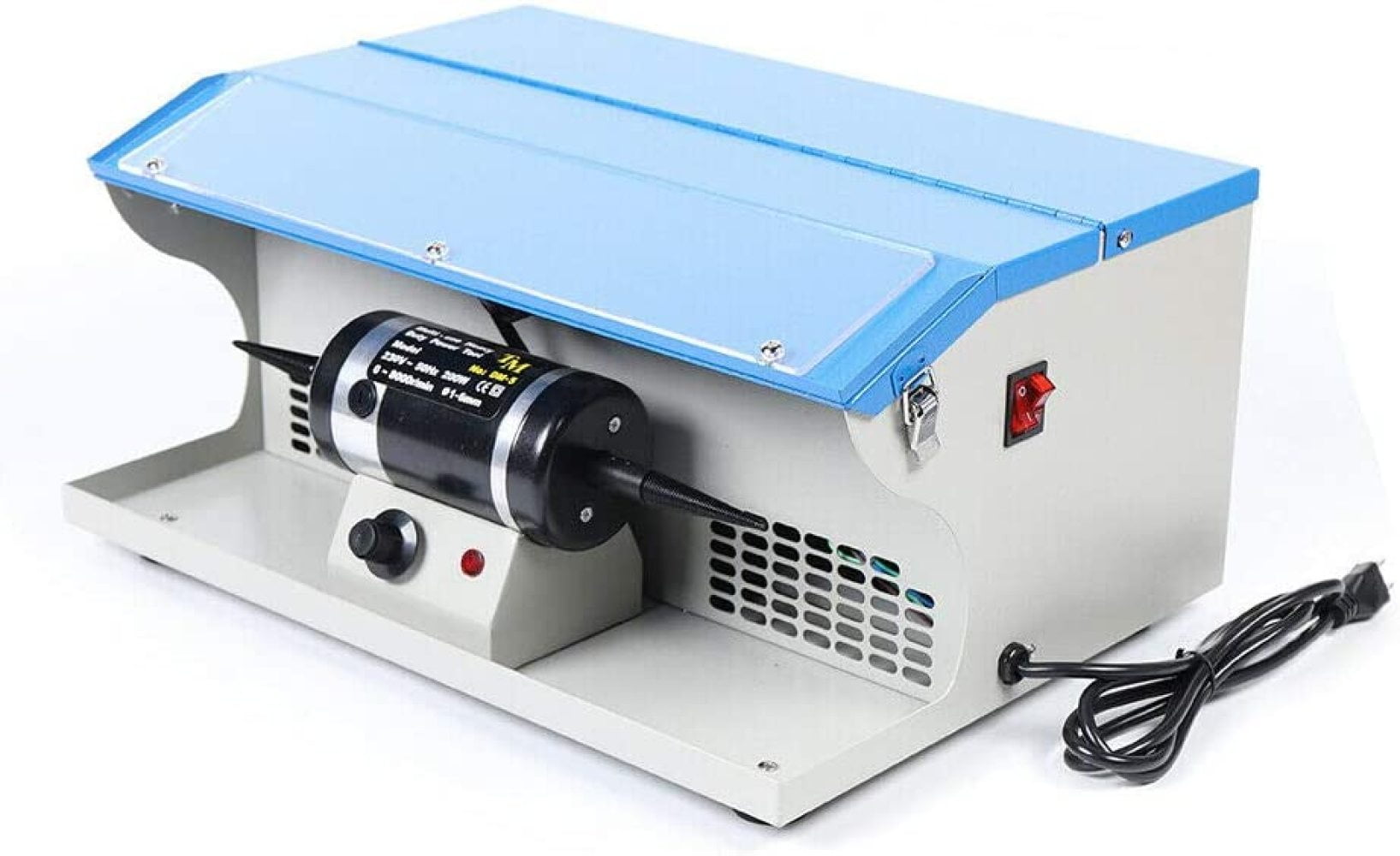 Polishing Buffing Machine, 110V Jewelry Polishing Tool Dust Collector