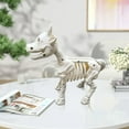 thumbnail image 2 of Gaecuw Cow Skeleton Halloween Decoration Cow Skeleton Decorative Prop Halloween Groundbreaking Cow Skeleton Decorative Prop Clearance for Yard Garden Home Party(White, Plastic), 2 of 7