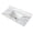 White Marble#6, variant on 31 Inch Sintered Stone Vanity Top with Undermount Sink, Carrara White Marble Vanity Top for 30 Inch Cabinet, Pre-Drilled 8 Inch Faucet Hole Spread