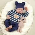 thumbnail image 4 of RSG 17-Inch Lifelike Reborn Baby Dolls Boys - Real Baby Feeling Realistic-Newborn Baby Dolls Full Body Vinyl Anatomically Correct, 4 of 6