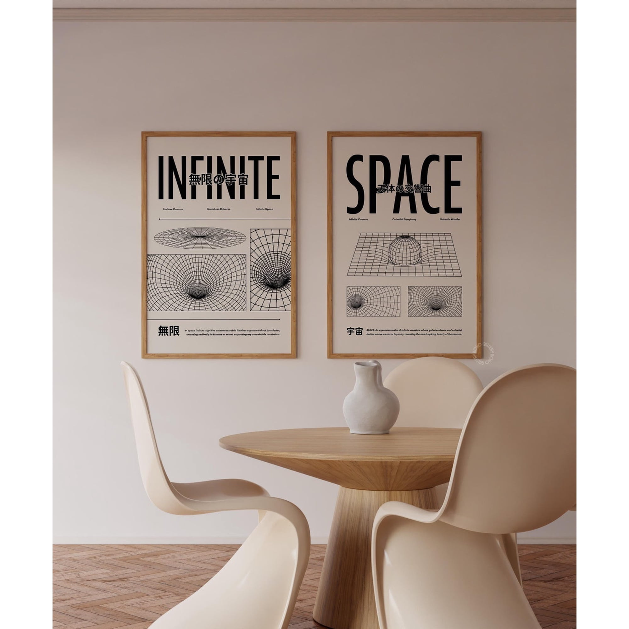 Abstract Space And Infinite Modern Wall Art Prints Modern Living Room And Office Decor