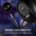 thumbnail image 3 of Auriculares para juegos Corsair HS35 Surround v2 con cable Dolby 7.1 Carbon, 3 of 9
