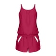 thumbnail image 4 of EYNMVR Blouson Women's Tankini Swimsuits Tummy Control Modest 2026 Two Piece with Sporty Pockets Bathing Suits, 4 of 4
