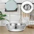thumbnail image 2 of WEUVEB Small Cooking Pot Hot Pot Bowl Stainless Steel Quick Heating Restaurant Use 1 Set, 2 of 8