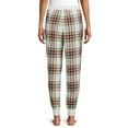 thumbnail image 3 of Secret Treasures Women's Plaid Flannel Joggers, 3 of 5