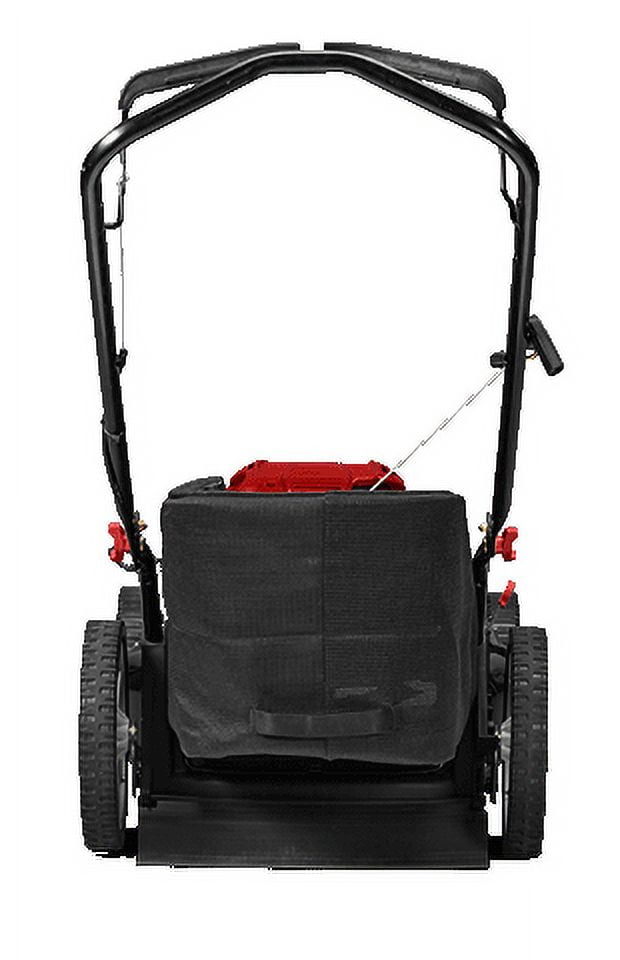 Murray 21 Gas Push Lawn Mower with Briggs and Stratton Engine Side Discharge Mulching Rear Bag Rear High Wheels Walmart