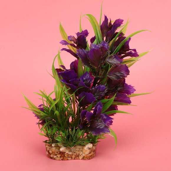 Dioche Plante Aquatique Bionique Sans Décoloration, Aquarium Plante Aquatique Artificielle, pour Aquarium