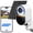 White-B, variant on Jqimn 2K Security Cameras Wireless Outdoor, 2.4G WiFi Battery Powered Camera for Home Surveillance, AI Motion Detection, Spotlight & Siren Alarm, Color Night Vision, 2-Way Audio, Waterproof