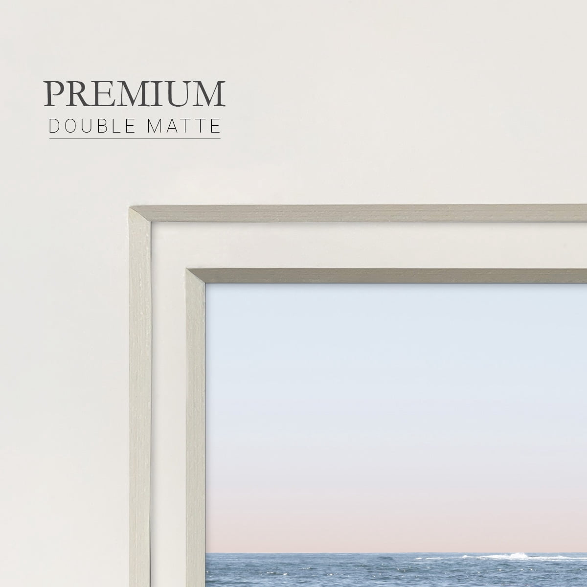 Distant PalmsPremium Framed Print