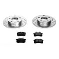 thumbnail image 3 of PowerStop Rear Z23 Evolution Sport Carbon-Fiber Ceramic Brake Pad and Drilled & Slotted Rotor Kit Fits: AUDI Select Models K3129, 3 of 10