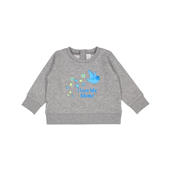 Inktastic I Love My Meme Baby Sweatshirt