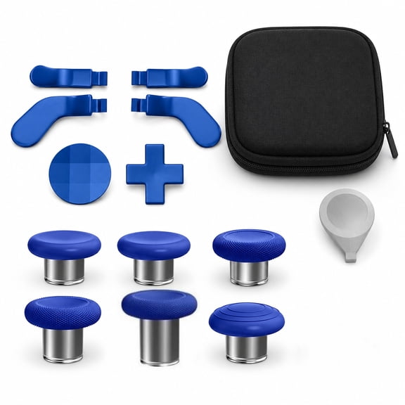 Elite Series 2 Controller Accessories,13 in 1 Metal Thumbsticks Compatible with Xbox One Elite Series 2
