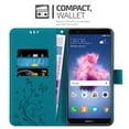 thumbnail image 3 of Cadorabo Flower Case for Huawei Enjoy 7s Cover Book Wallet Screen Protection PU Leather Flip Magnetic Etui, 3 of 9