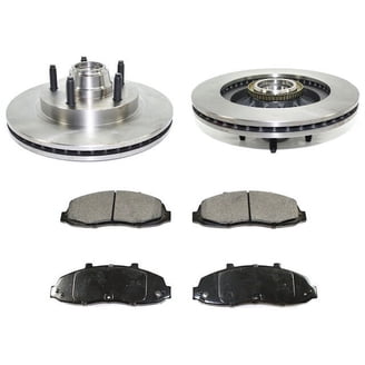 Front Rear Ceramic Brake Pads Kit For Ford F-150 2012 2013 2014