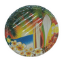 Hawaii Luau Tropical Surfing Party Large 9 Inch Round Lunch Dinner Plates