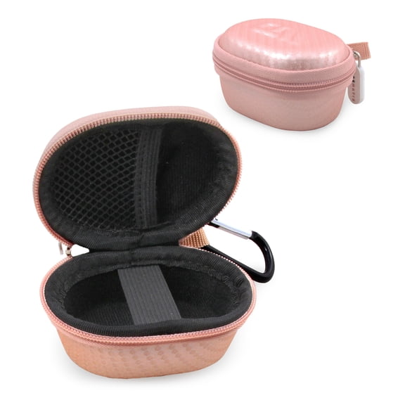 CASEMATIX Headphones Travel Case for Beats Solo Buds True Wireless Earbuds – Rose Gold Case Only