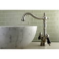 thumbnail image 2 of Kingston Brass KS1498PKL Duchess Vessel Standard Mount Bathroom Faucet, Brushed Nickel, 2 of 2