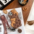 thumbnail image 2 of for iPhone 13 Pro Max Case Cookie Bear Kawaii Phone Cases,Cute iPhone 13 Pro Max Case with Strap Lanyard 3D Cartoon Bear Soft Silicone Protective Case Funny for iPhone 13 Pro Max Women Girls, 2 of 14