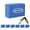 Blue, variant on GOGO 24 Pack Yoga Blocks High Density EVA Foam Non-Slip Surface 4 x 6 x 9 Black