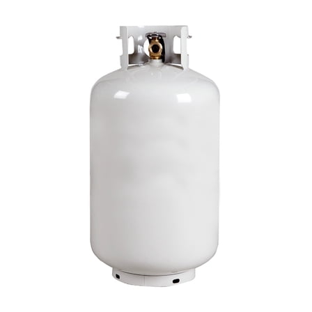 New 30 lb. Steel Propane LPG Cylinder Tank with OPD Valve DOT Approved - Ships Empty