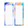 thumbnail image 2 of CoreLiving Magnetic Notepads for Refrigerator, Fruit Design Grocery List Pad for Fridge, Full Magnet Back Shopping Lists Notepad, 25 Sheets Per Note Pad, 4 Pack, 2 of 4