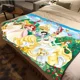 thumbnail image 3 of Manta de felpa suave con dibujos de princesas de Disney, manta de franela para sala de estar, dormitorio, cama, sofá, funda de picnic, 3 of 5