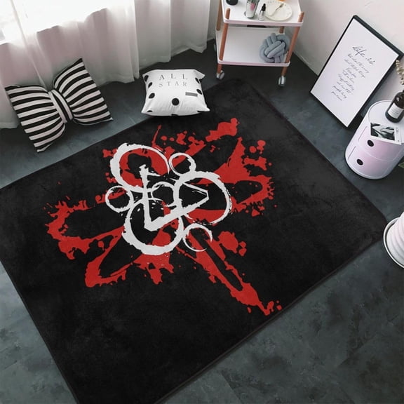 Coheed Rock and Cambria Soft Floor Mat for Bedroom Living Room Big Rug Anti-Slip Home Floor Carpet 60x39inches
