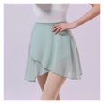 thumbnail image 2 of Ballet Skirt Adult Chiffon Dance Skirt For Women Long Wrap Ballet Skate Skirt Adjustable Buckles Ballerina Dance Wear, 2 of 7