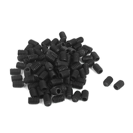 

5#-40x3/16 12.9 Alloy Steel Hex Socket Set Cap Point Grub Screws Black 100pcs
