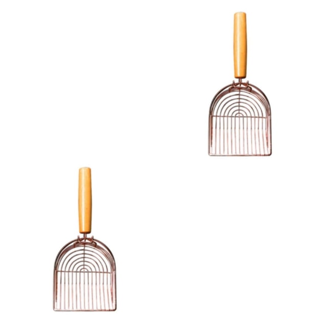 Greeniant Reptile Scoops Scooper Sifter Herramientas de limpieza Arena para mascotas Type1 NO1