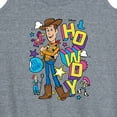 thumbnail image 3 of Toy Story 4 - Woody Howdy - Women's Racerback Tank Top, 3 of 5