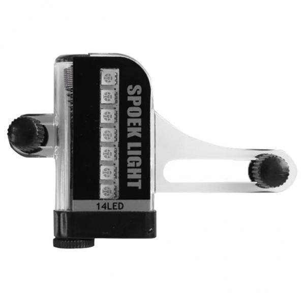 Paquete de 3-26 luces LED para llantas de bicicleta, luz para radios de rueda abierta y cerrada 4 piezas Sunnimix Luz de rueda de bicicleta