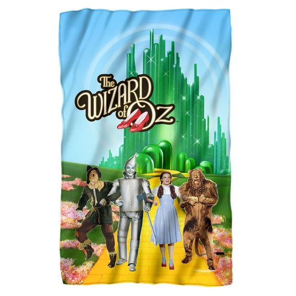 The Wizard of Oz Group Shot 1 Fleece Blanket 36' x 58'