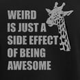 thumbnail image 3 of CafePress - WEIRD Is Just A Side Effect Of Being AWESOME Women - Women's Short Sleeve Print T-Shirt and Pants Dark Cotton Pajama Set, 3 of 7