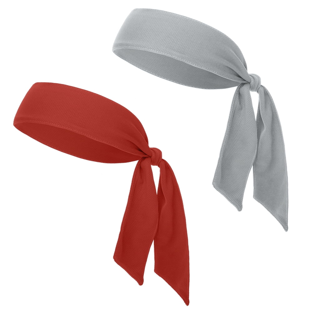 GOGO Bandeau /à Nouer Tennis Cravate Cheveux Sports Sweatbands