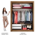 thumbnail image 4 of Ropero Closet Madesa Dallas 2 Puertas Corredizas con Espejo 2 Cajones MM, 4 of 5